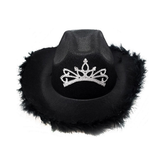 SOMBRERO VAQUERO CORONA NEGRO